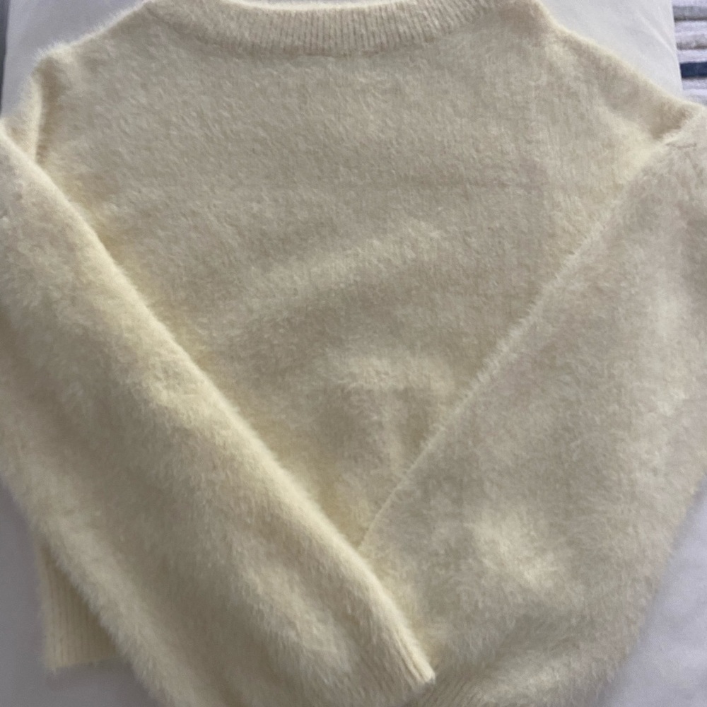 Lovers + friends fuzzy sweater